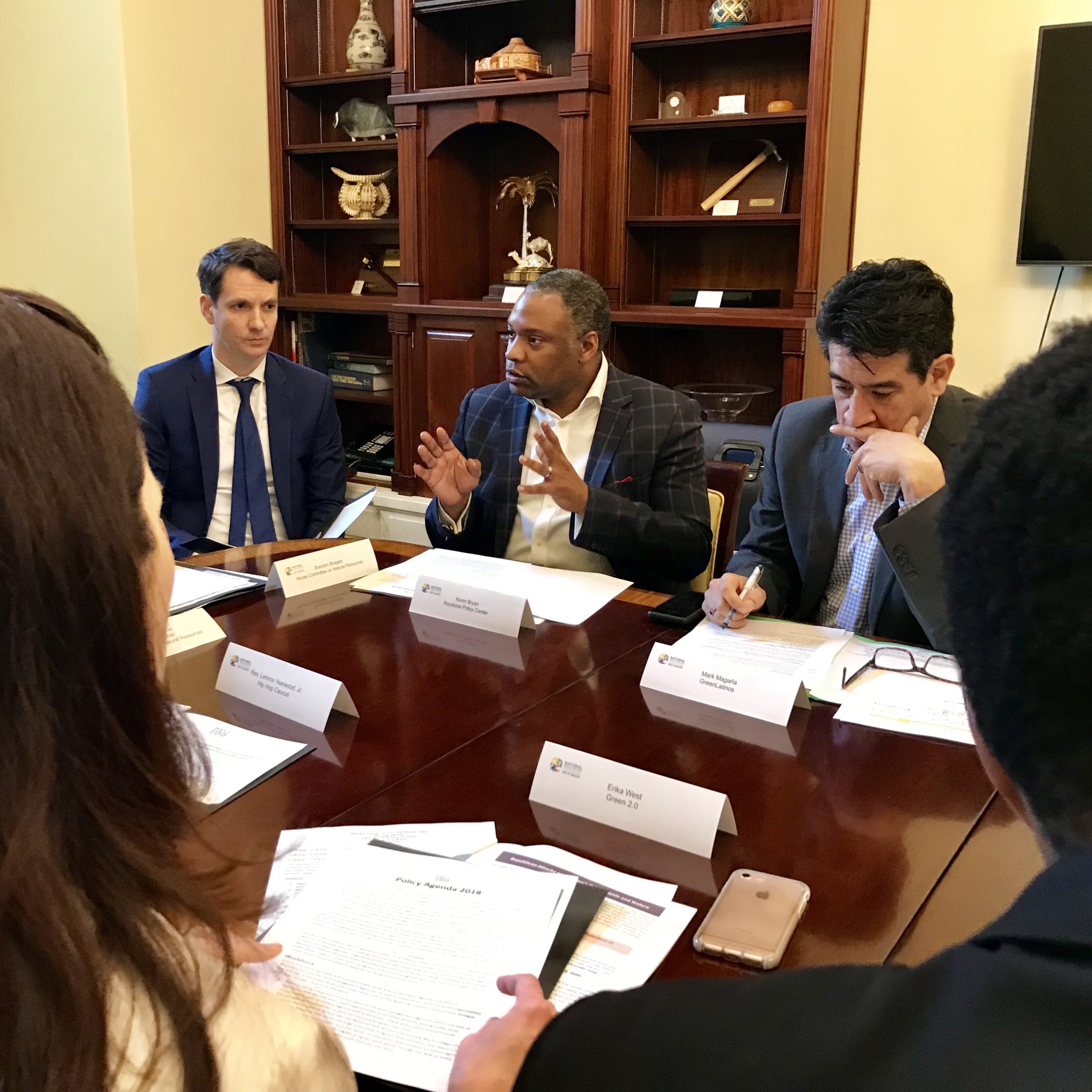 Fostering Conversations on Diversity, Inclusion with Congressional Leadership