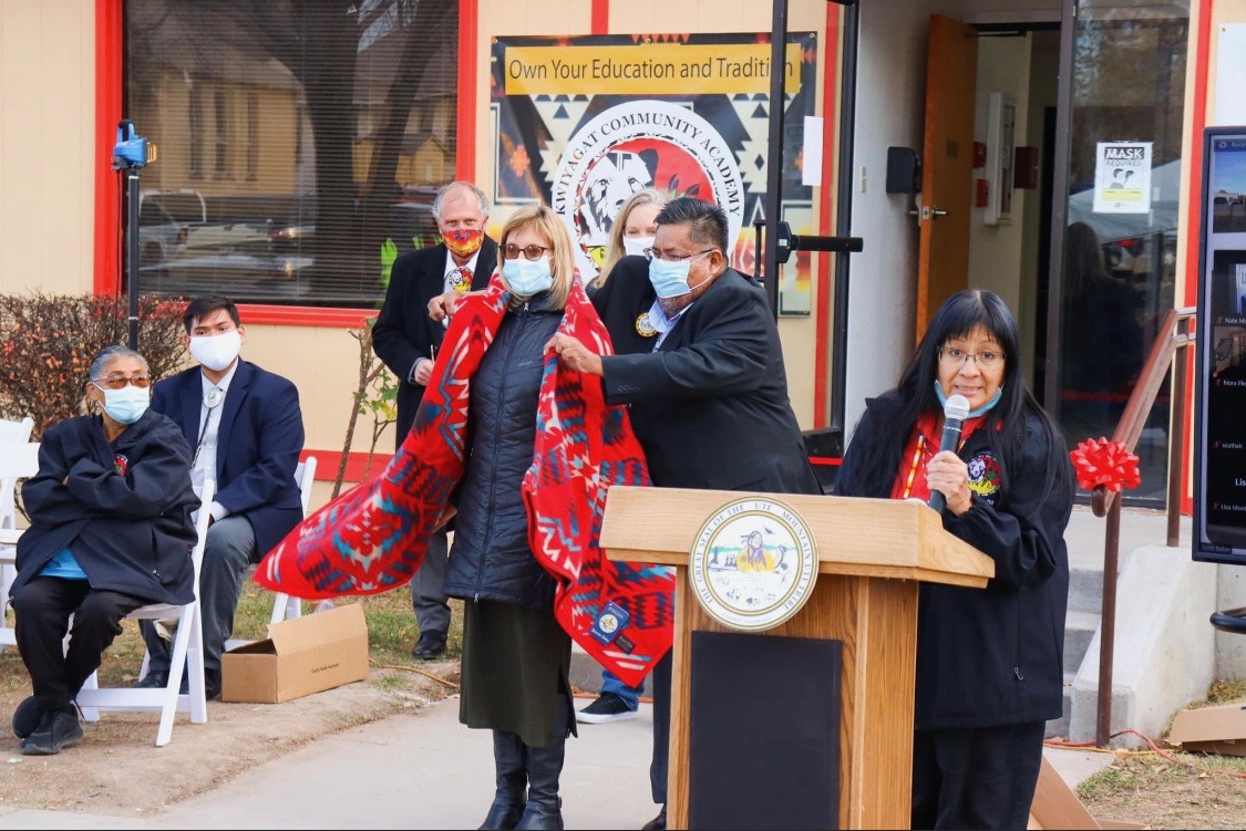 Keystone, Ute Mountain Ute Tribe Host Ribbon Cutting Ceremony to Celebrate Opening of Kwiyagat Community Academy